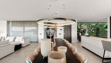 Resa Estates luxury vila Can Furnet modern Villa moderna dining table.jpg